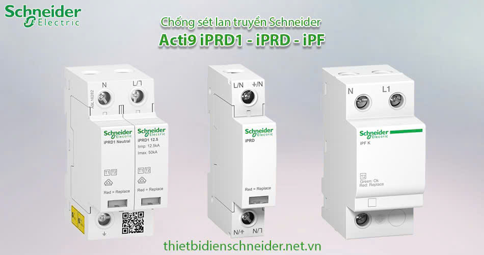 Chống sét lan truyền Schneider Acti9 SPD