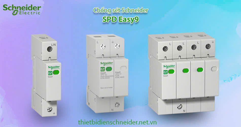 Chống sét lan truyền Schneider Easy9 SPD