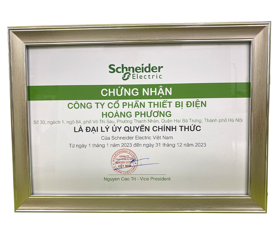 Thiết bị điện Schneider tại Hà Nội