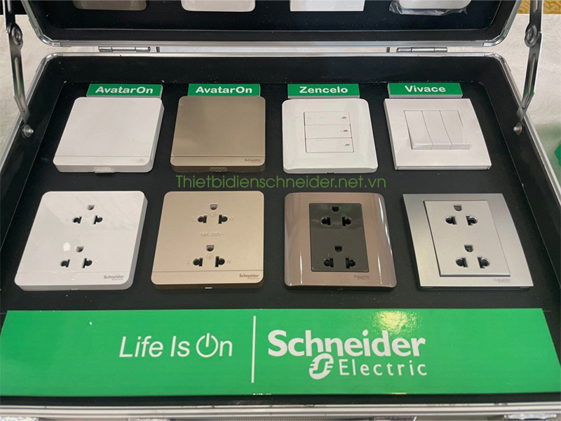 Công tắc ổ cắm Schneider tại Hà Nội