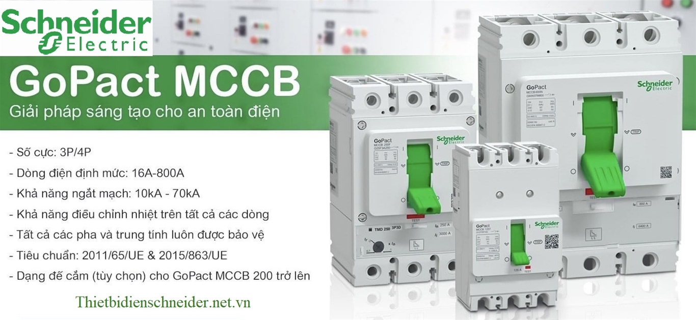 Aptomat GoPact MCCB Schneider