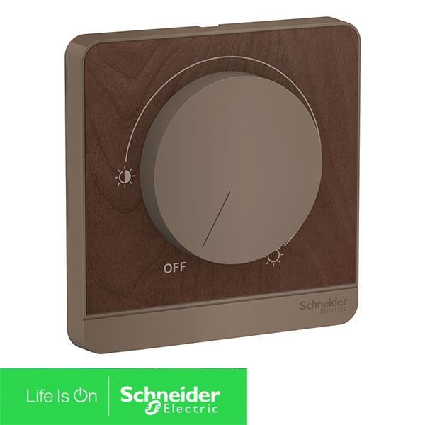 Bộ điều chỉnh ánh sáng đèn màu gỗ E8331RD250_WD Schneider