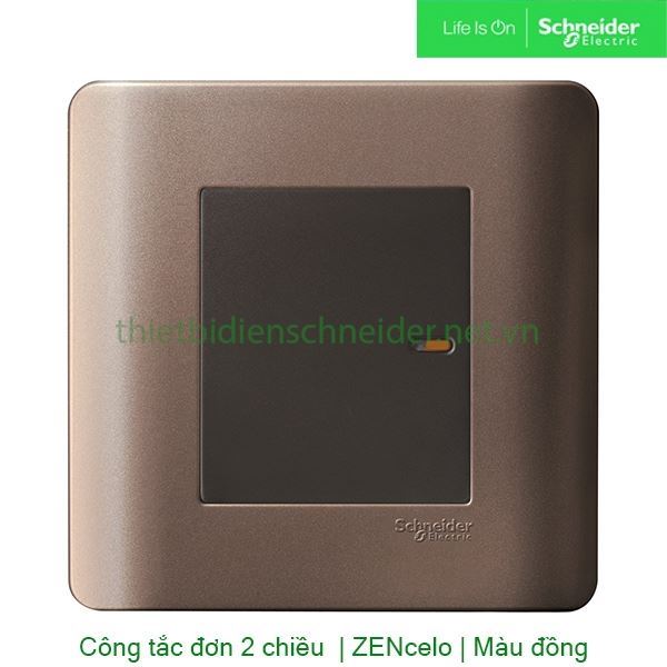 Bộ công tắc đơn 2 chiều 16A E8431_2_SZ_G19 Zencelo Schneider