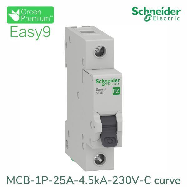 EZ9F34125 Schneider - Aptomat Easy9 MCB 1P 25A 4.5kA