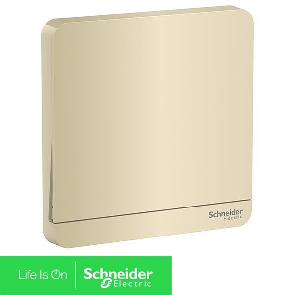 E8331L1LED_WG_G19 Schneider - Công tắc đơn 1 chiều, có đèn LED, màu vàng