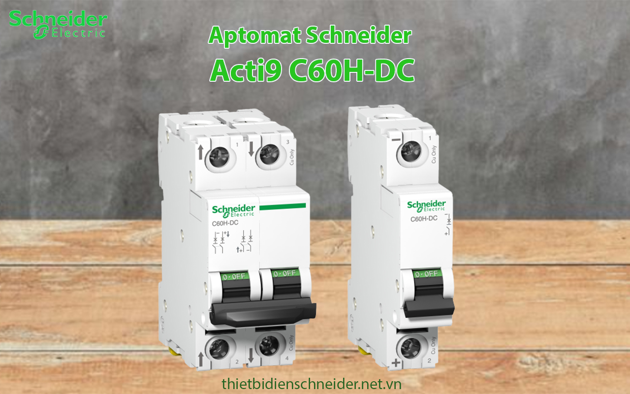 Aptomat MCB Schneider C60H-DC