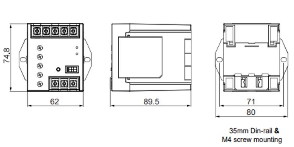 Kich thước EVR-1P22