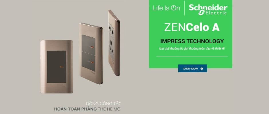 Công tắc ổ cắm Zencelo